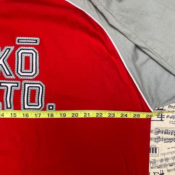 Ecko Unlimited Red/Grey LS Tee (XL) - Picture 5 of 5
